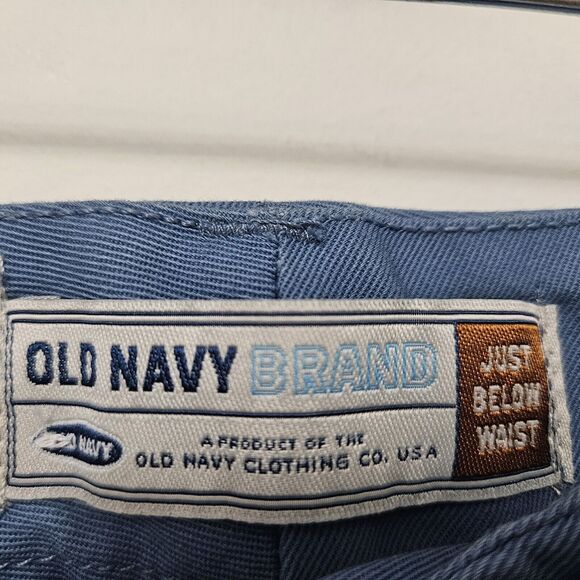 OLD NAVY Women's Blue Casual Capri Ankle Khaki Pants Size 4 - Picture 4 of 9